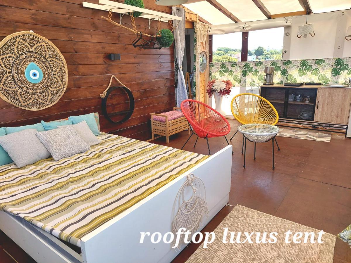 Willa Dream Tiny House Or Luxus Tent With Pool Chania  Zewnętrze zdjęcie